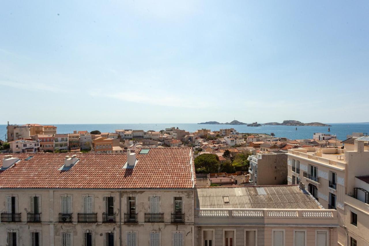 HORIZON MER - Splendide vue Mer et îles Marseille Extérieur photo